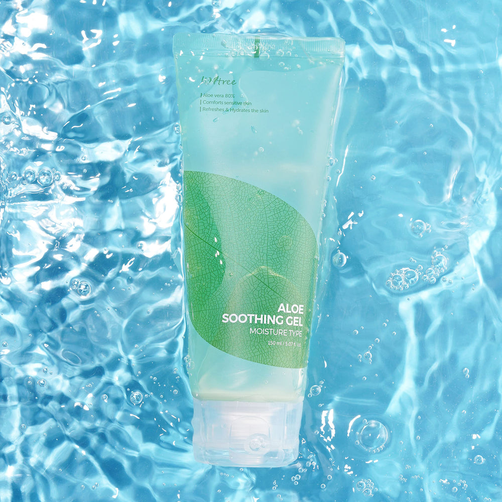 IsNtree aloe being applied on hand to soothe skin and deliver moisture
