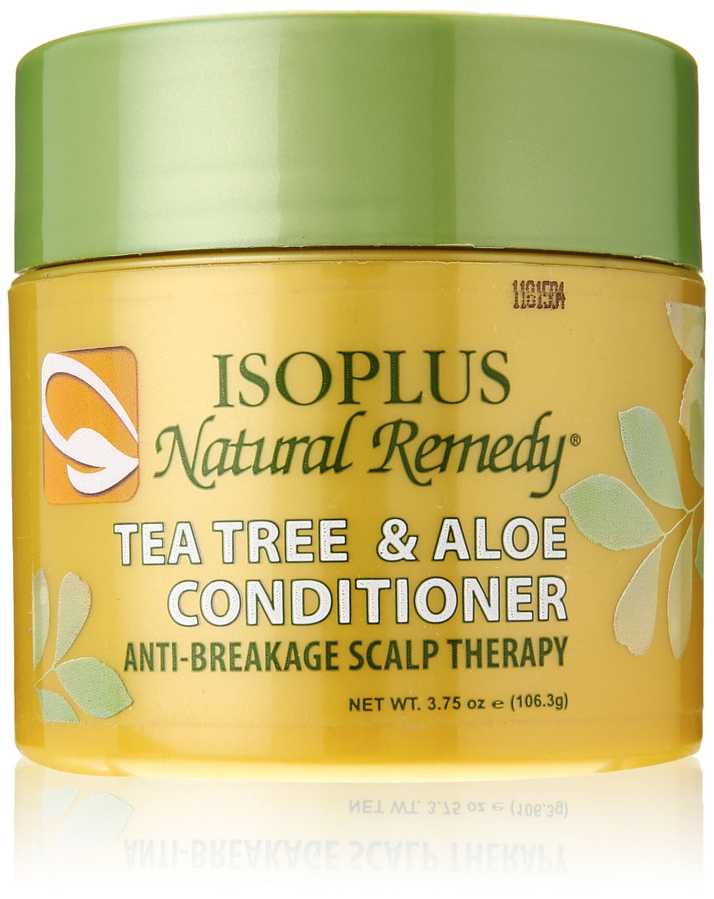 Isoplus front packaging showing bottle and label, clear calming benefit