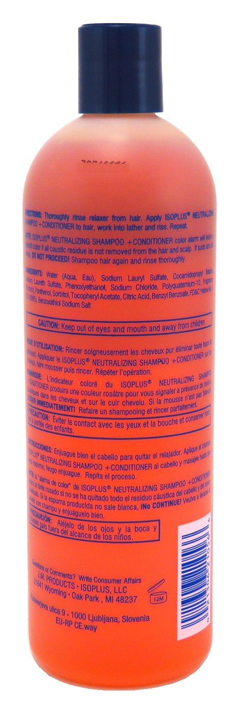 Isoplus shampoo lather texture demonstrating gentle cleansing action