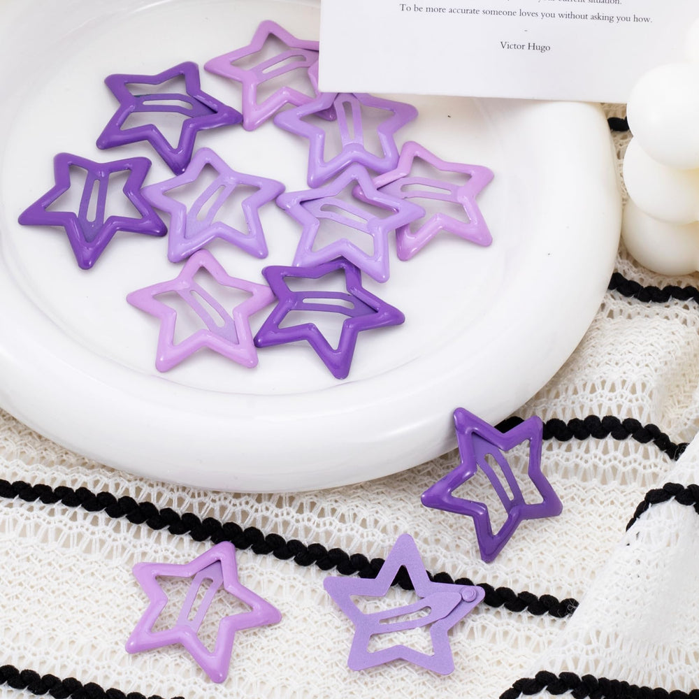 Isslly clips used in a party hairstyle adding playful decorative flair
