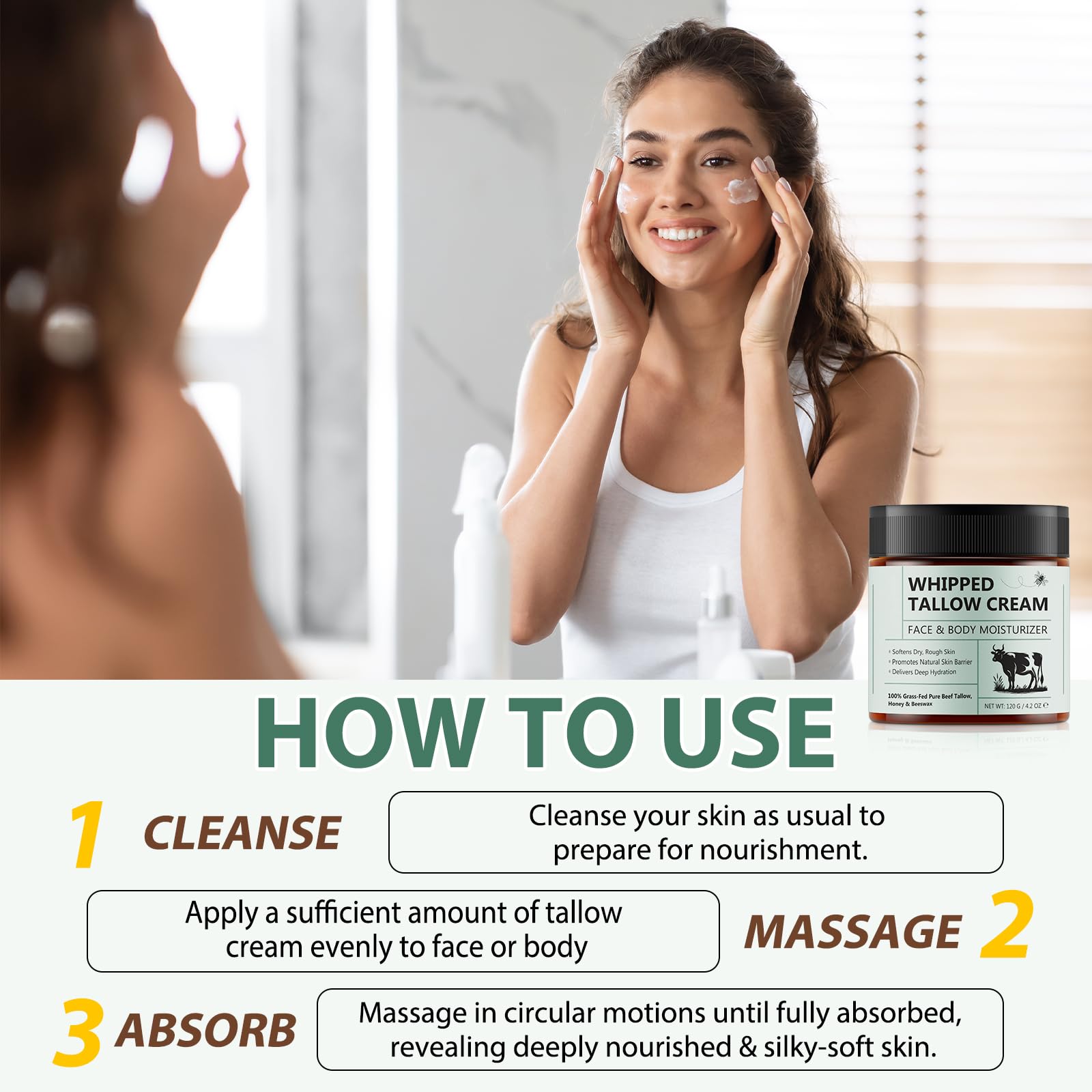 ISUNRISE lifestyle bathroom setup to show practical everyday use and routine fit