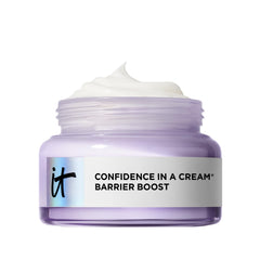 IT Cosmetics jar front view showing clean packaging and daily moisturizer benefit