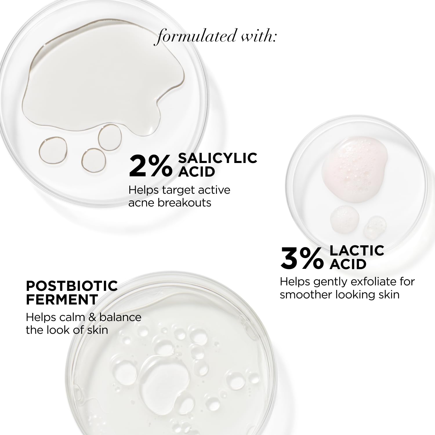IT Cosmetics serum applied to fingertips demonstrating easy press-in application