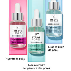 IT Cosmetics 1 fl oz bottle next to everyday item for size context benefit