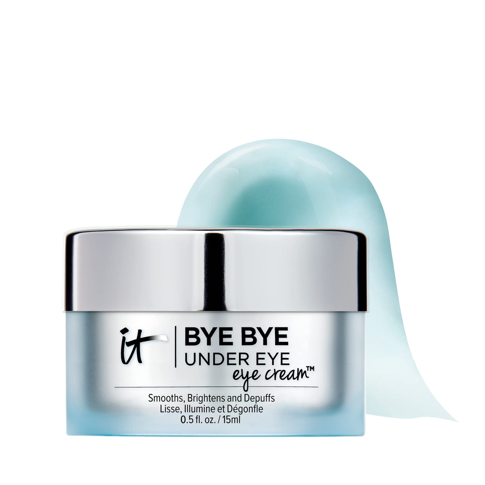 IT Cosmetics jar front view showing packaging and fast-absorbing cream benefits