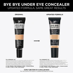 IT Cosmetics on bathroom vanity styled scene showing everyday use and routine compatibility