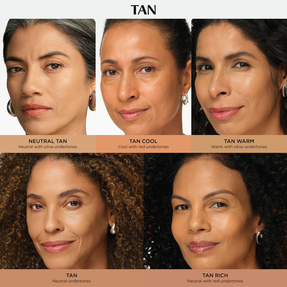 IT Cosmetics before and after showing reduced redness and even tone