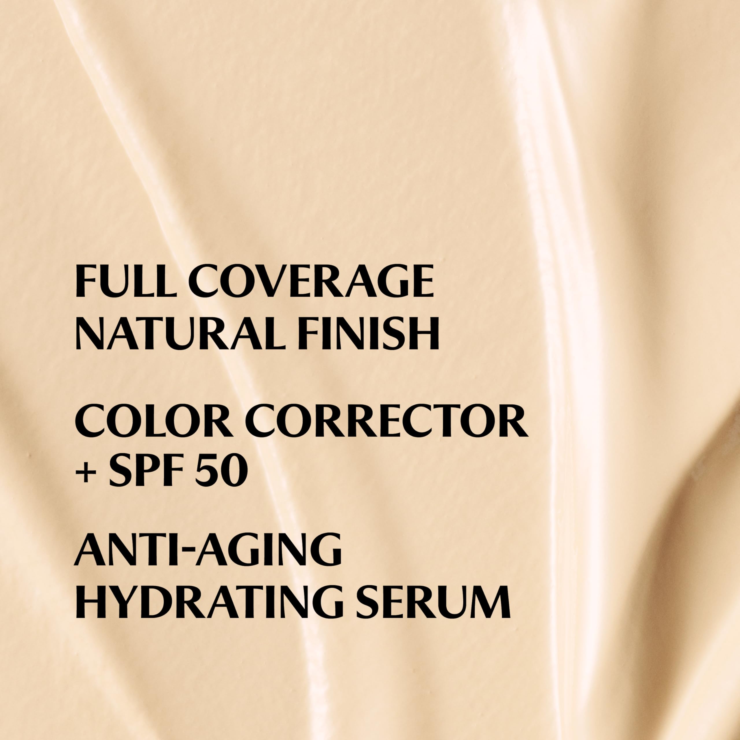 IT Cosmetics cream texture close-up showing hydrating, blendable finish