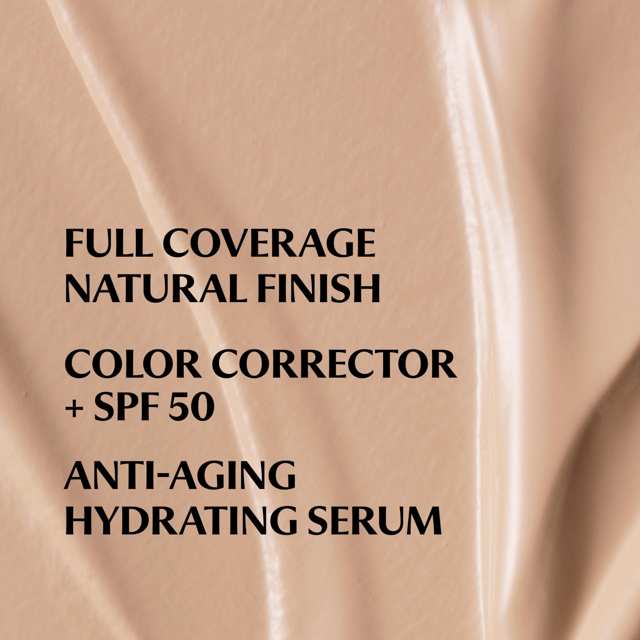 IT Cosmetics texture swipe showing creamy, blendable finish and hydration
