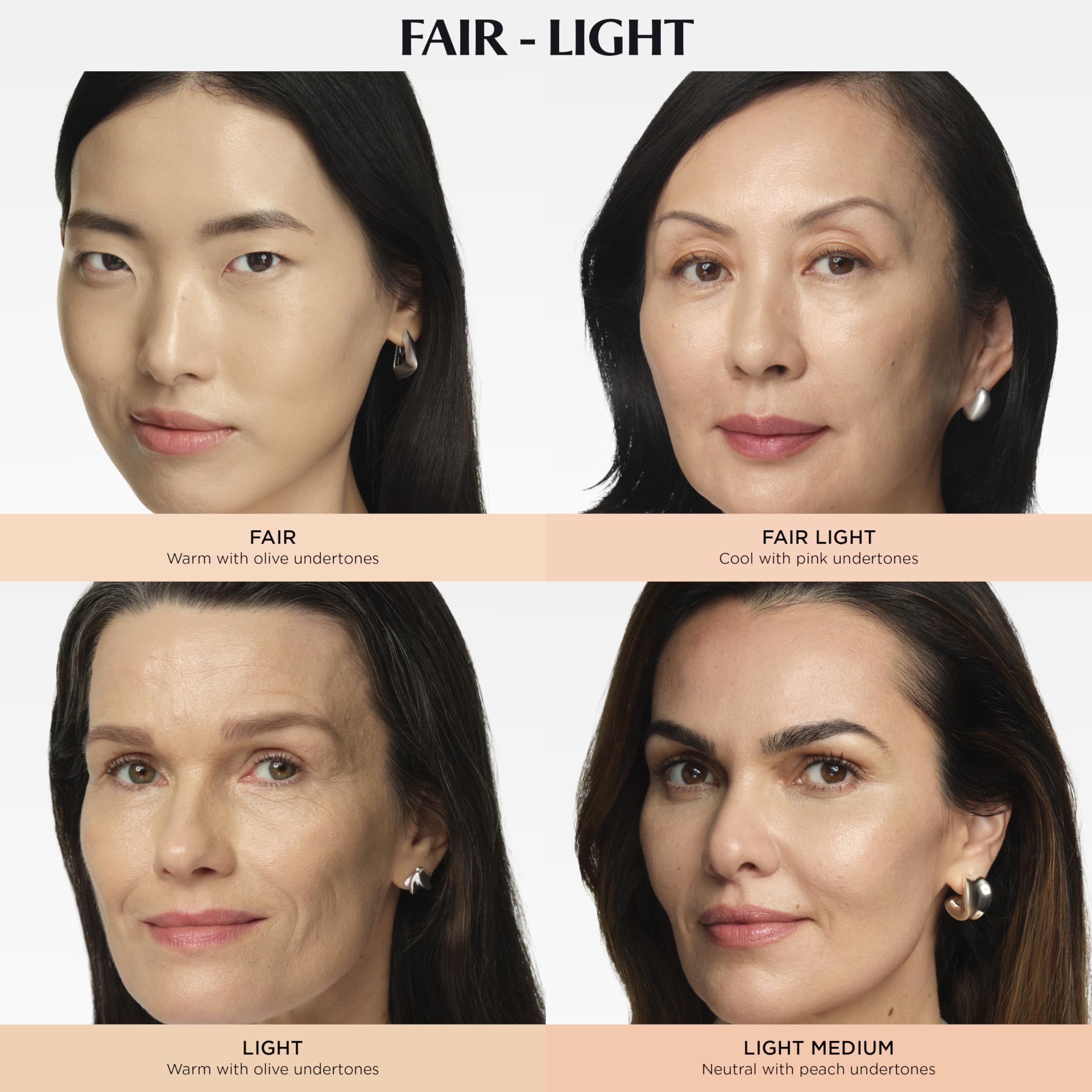 IT Cosmetics swatch on skin revealing Light Medium coverage and natural glow