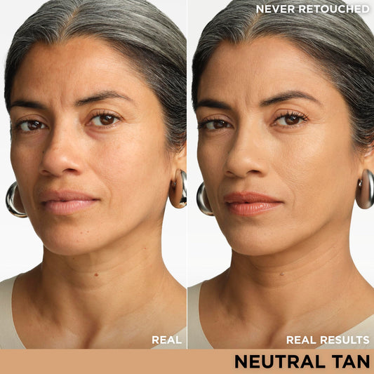 IT Cosmetics CC+ Cream texture close-up demonstrating smooth blendability