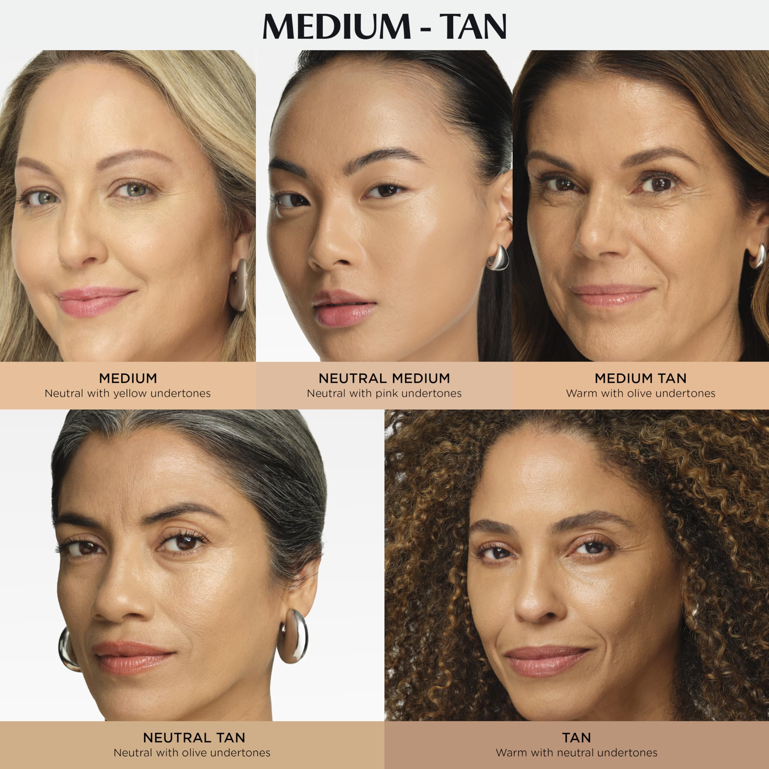 IT Cosmetics before and after demonstrating spot correction and brighter skin