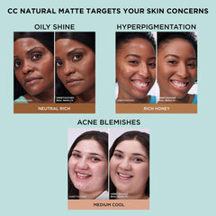 IT Cosmetics lifestyle flatlay with tools showing routine-ready benefit