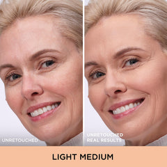 IT Cosmetics pump dispensing cream illustrating easy application benefit