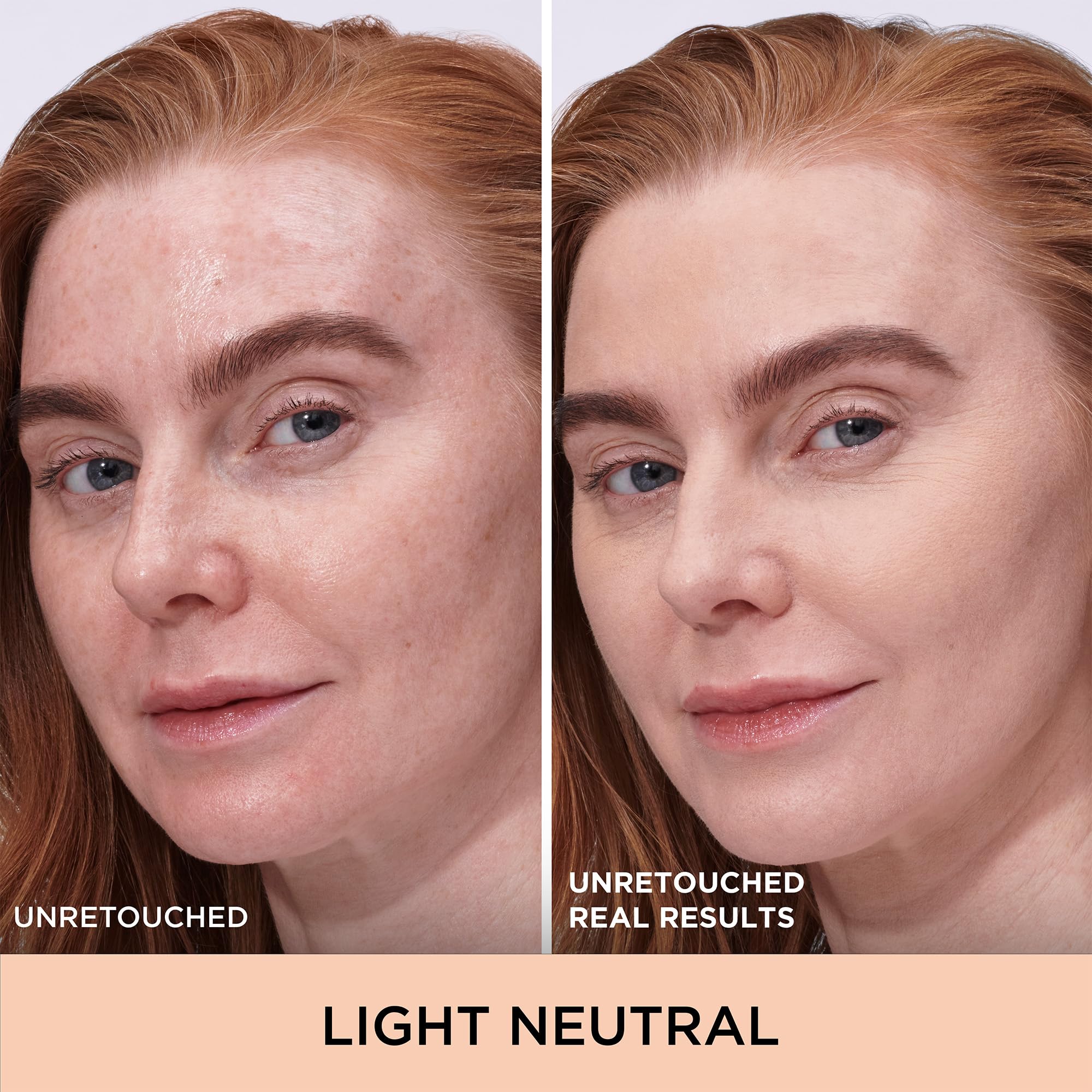 IT Cosmetics cream texture swirl demonstrating pore-blurring effect