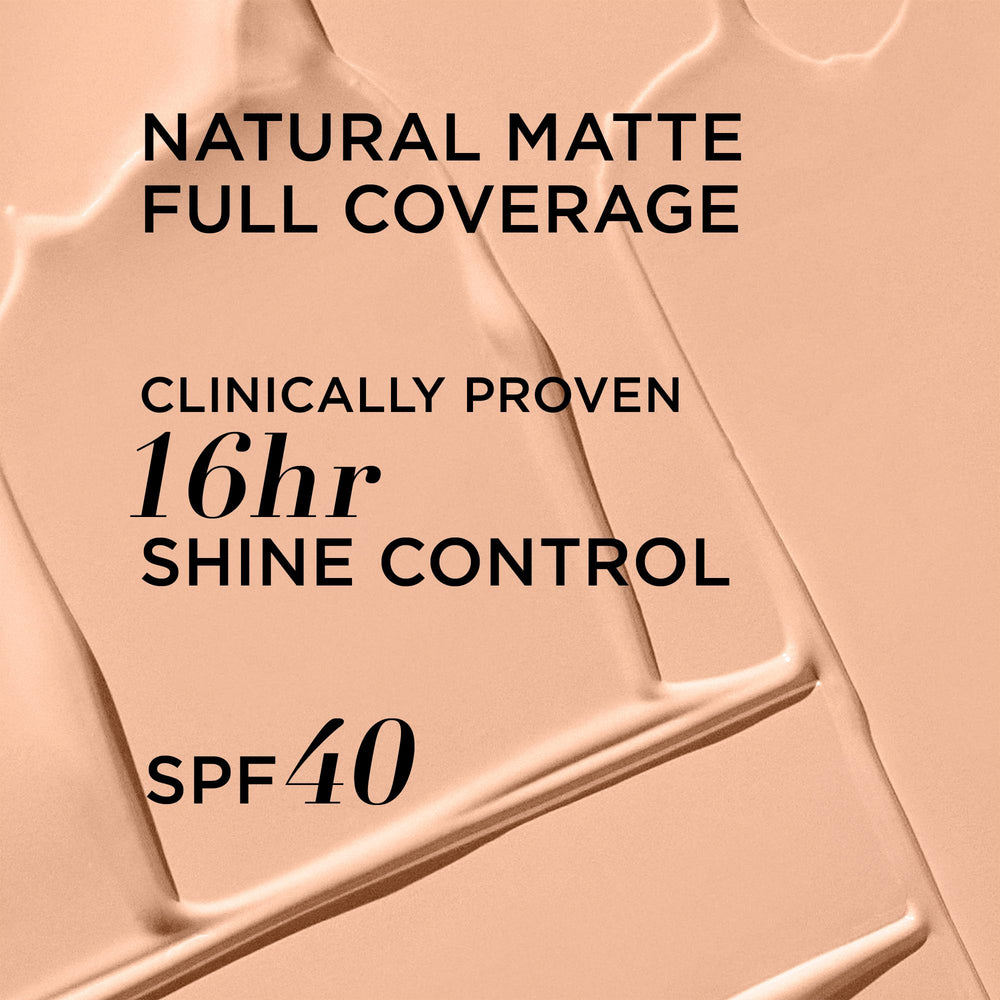 IT Cosmetics swatched texture on skin showing matte yet hydrating finish