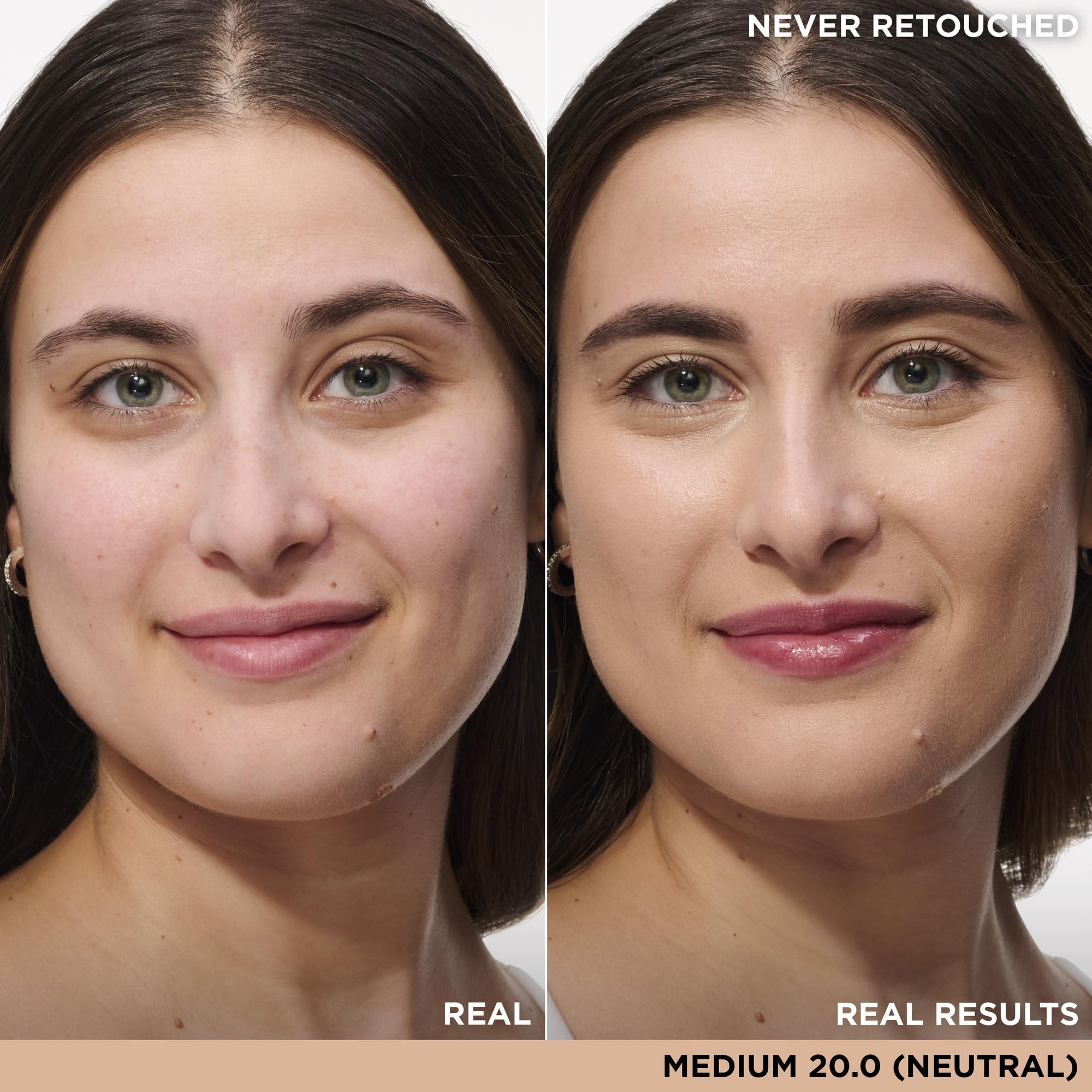IT Cosmetics creamy concealer texture swipe showing blendable benefit