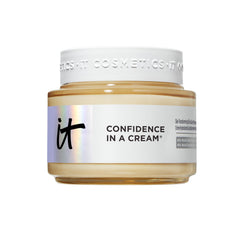 IT Cosmetics jar front view showing product and brand for clear identification and shelf appeal