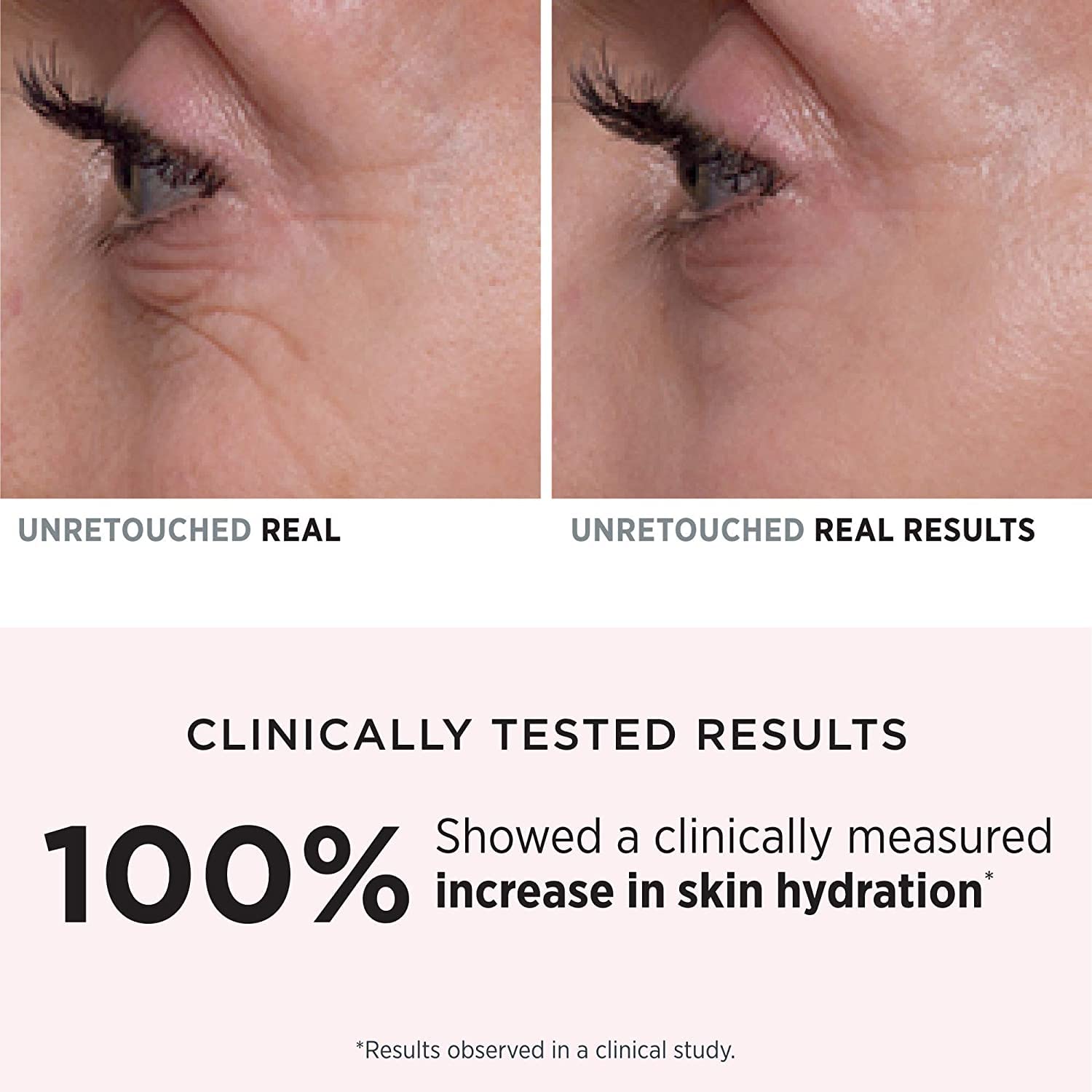 IT Cosmetics applied under eye by fingertip demonstrating quick absorption