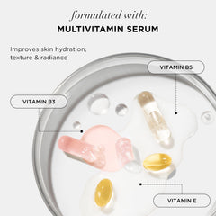 IT Cosmetics product on vanity with brush showing everyday beauty routine benefit