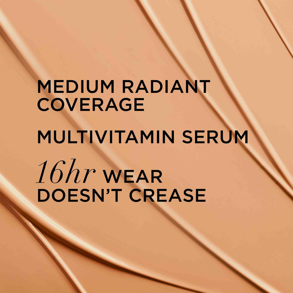 IT Cosmetics swatch texture showing silky, hydrating medium coverage