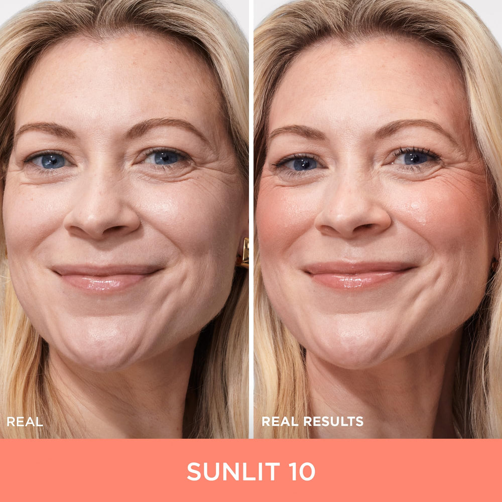 IT Cosmetics Sunlit shade on eyelid for cohesive all-over color look
