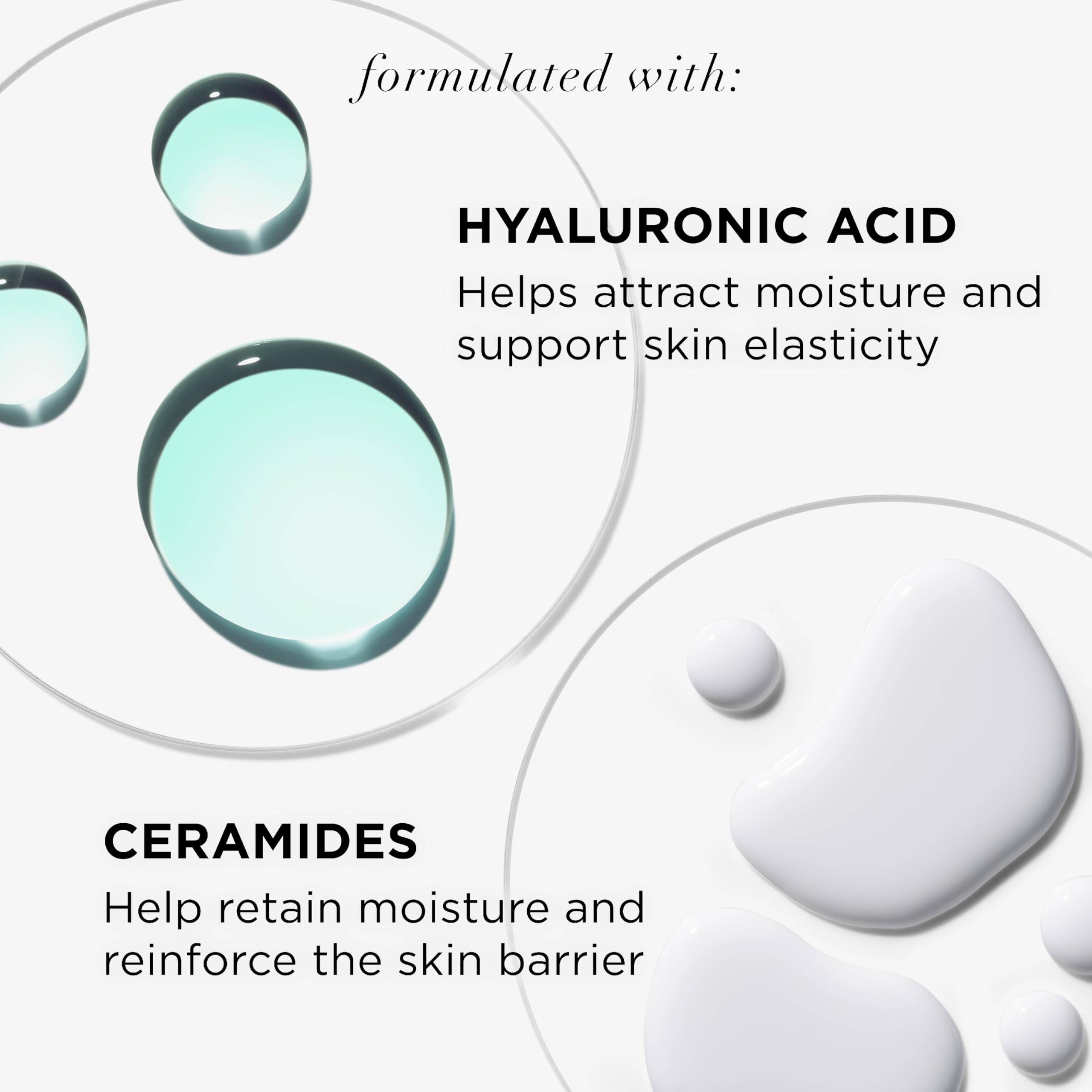 IT Cosmetics hyaluronic acid ingredient visual highlighting moisture boost