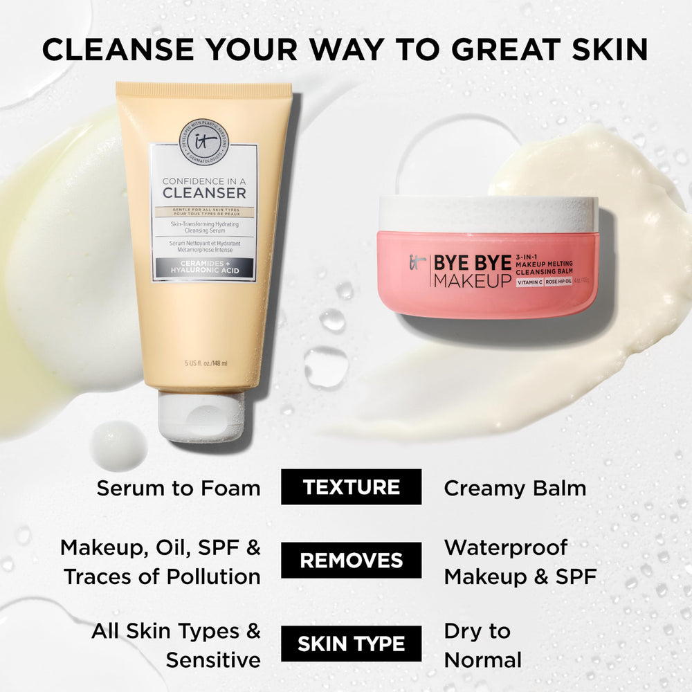 IT Cosmetics ingredients label close-up showing transparency and formulation