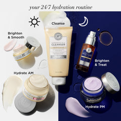 IT Cosmetics cream on pillow demonstrating no-transfer formula for full skin absorption