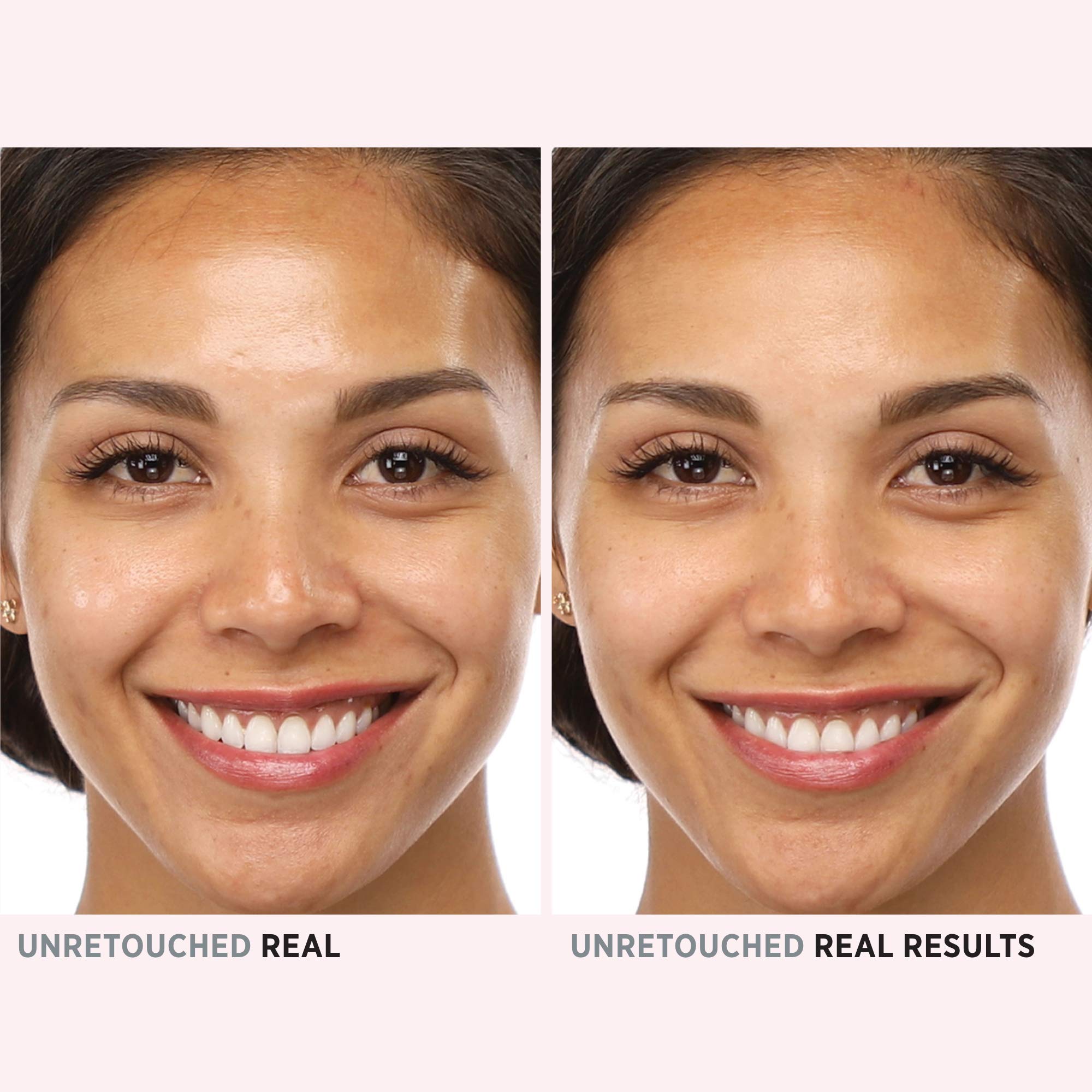 IT Cosmetics primer application in hand demonstrating small drop for coverage benefit: easy blending