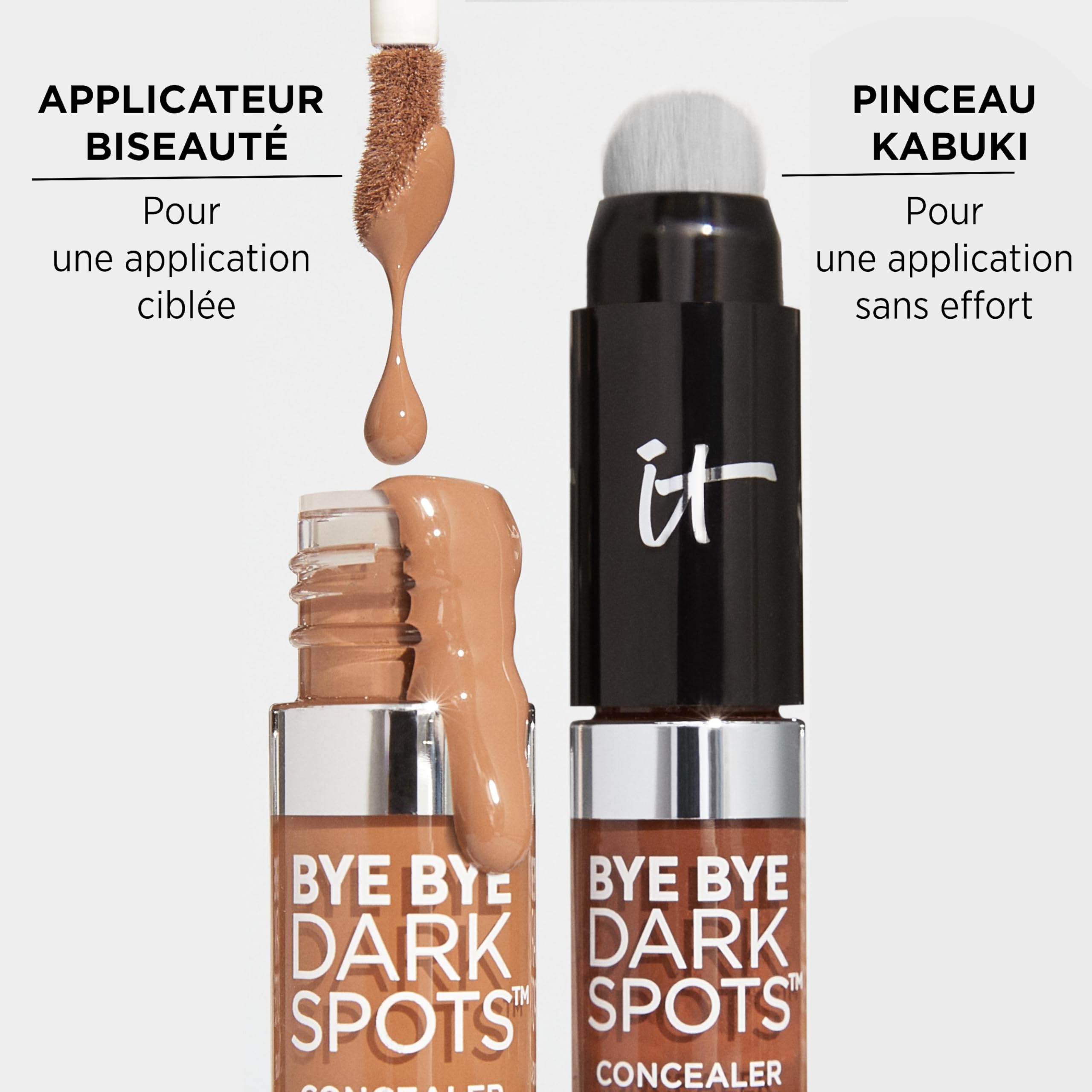 IT Cosmetics product in travel bag demonstrating portability and convenience