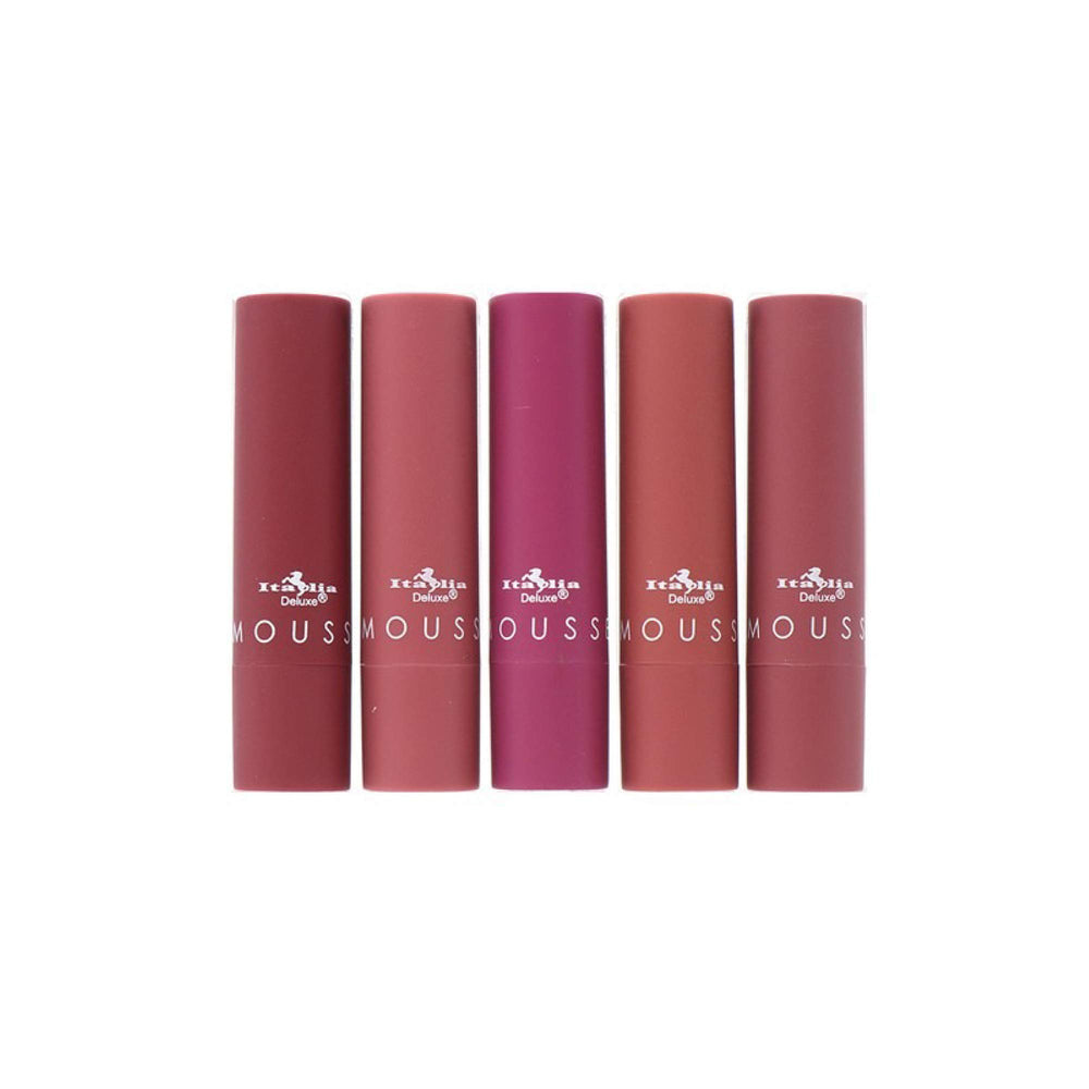Italia Deluxe five shades arranged to display color range and easy color selection