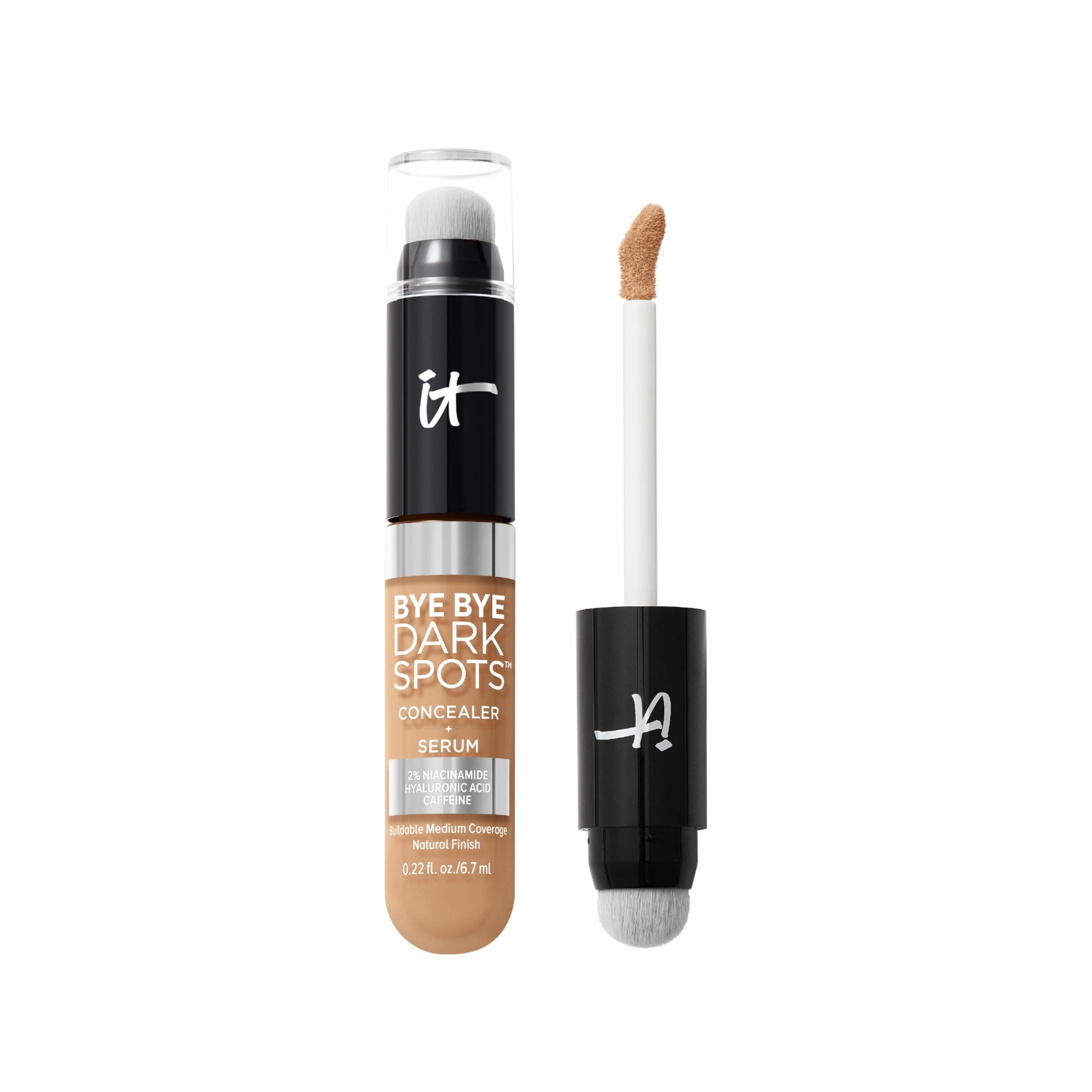 IT Cosmetics front tube product image showing compact design and shade labeling