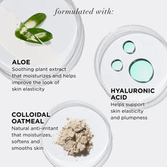 IT Cosmetics ingredients label close-up highlighting soothing skincare ingredients
