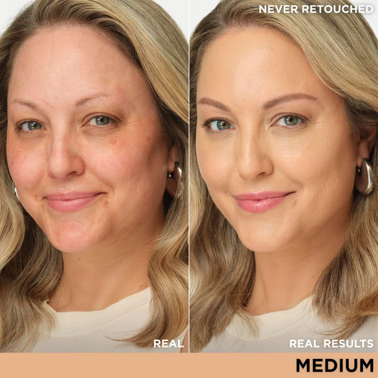 IT Cosmetics pump dispenser on CC+ Cream for controlled application
