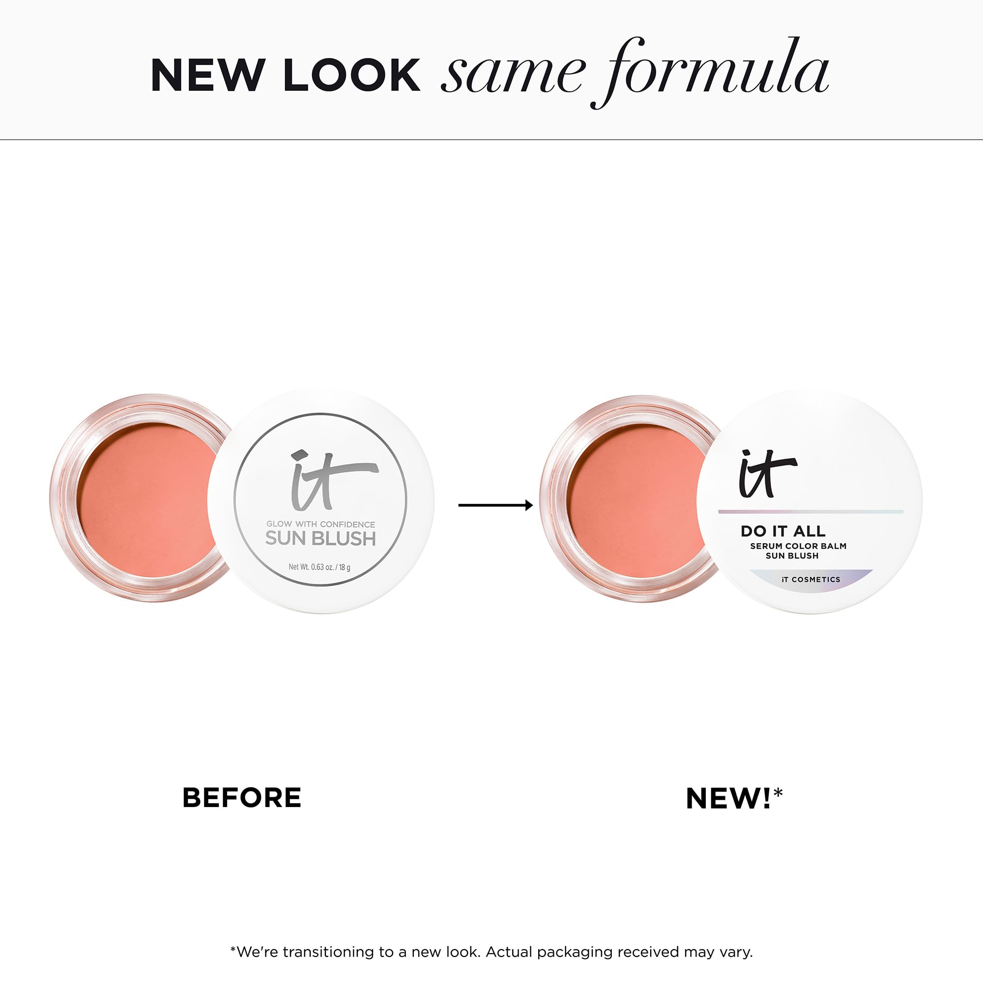 IT Cosmetics Sun Blossom worn by model for sun-kissed, skin-first radiance