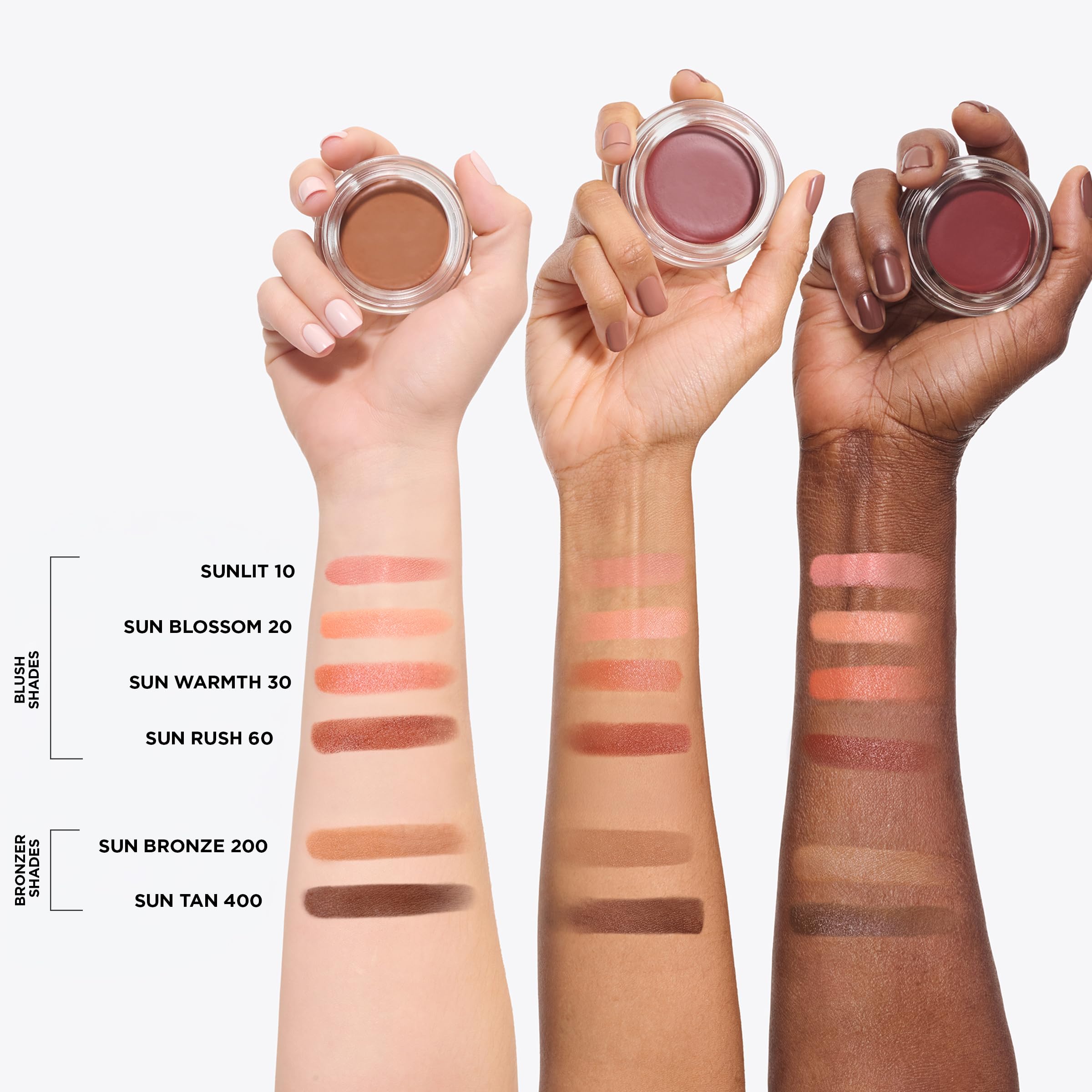 IT Cosmetics Sun Blossom swatch on arm demonstrating buildable, true-to-skin tone