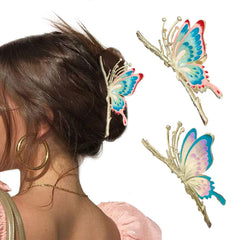 ITingstere front view of packaged butterfly clips showing decorative shine and ready-to-gift benefit