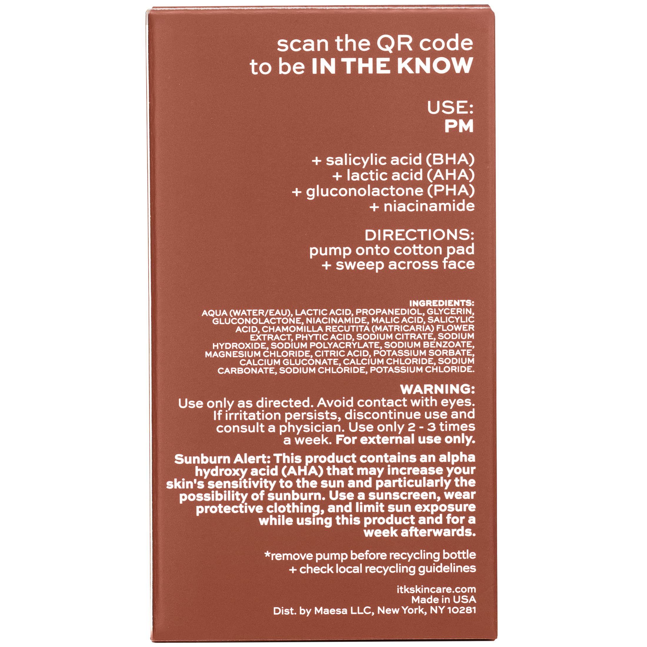 ITK toner staged on bathroom counter demonstrating daily routine benefit