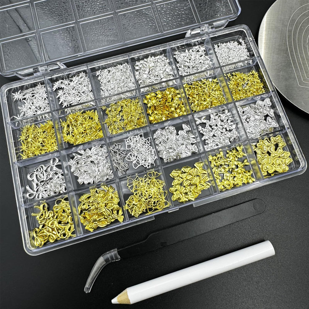 ITPOYOL charms decorating a phone case as craft inspiration and versatile use