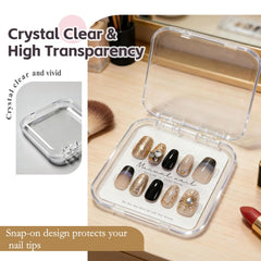 ITQUTC box with nail set inserted showing protection and neat arrangement