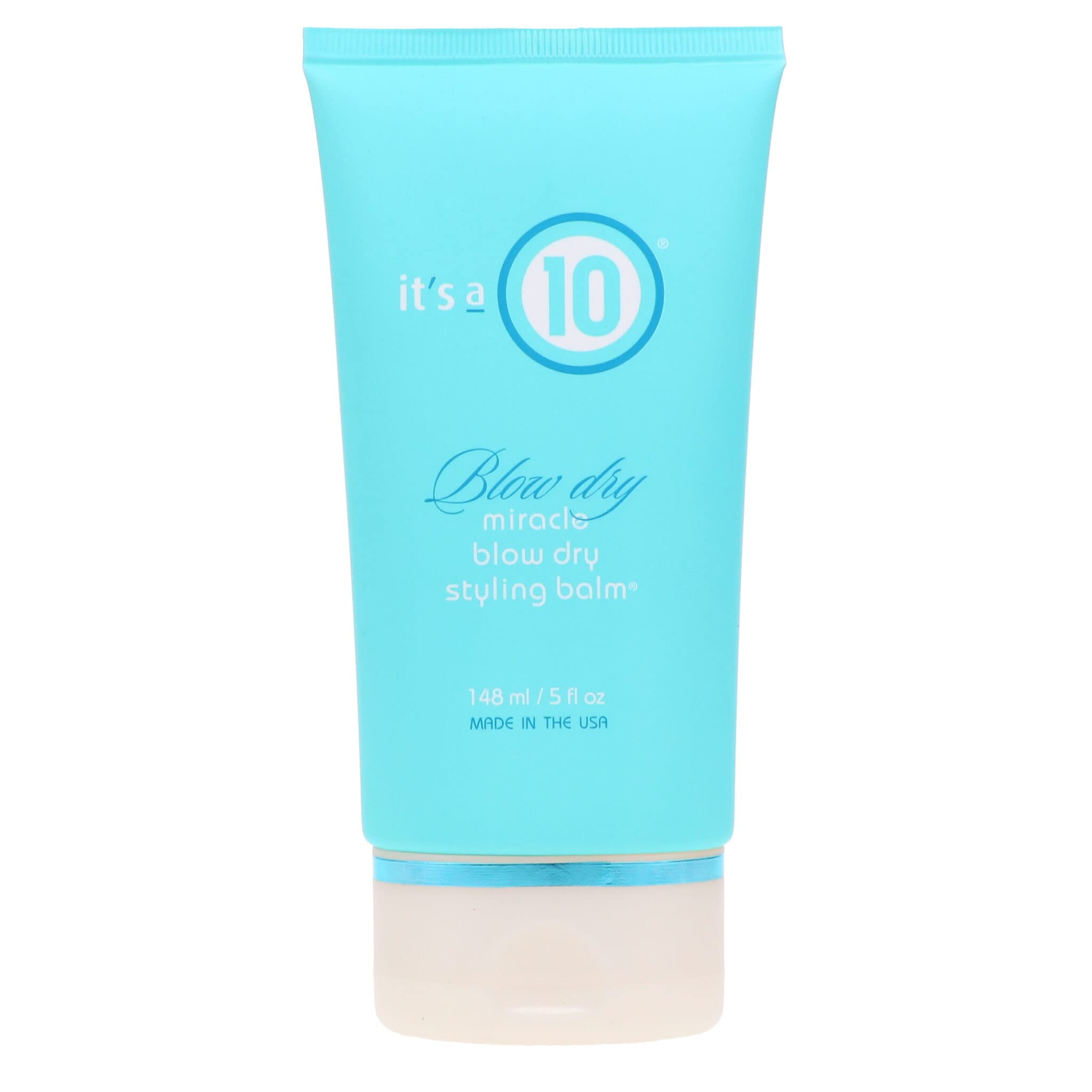 It's a 10 front packaging showing 5 oz balm and clear product benefits
