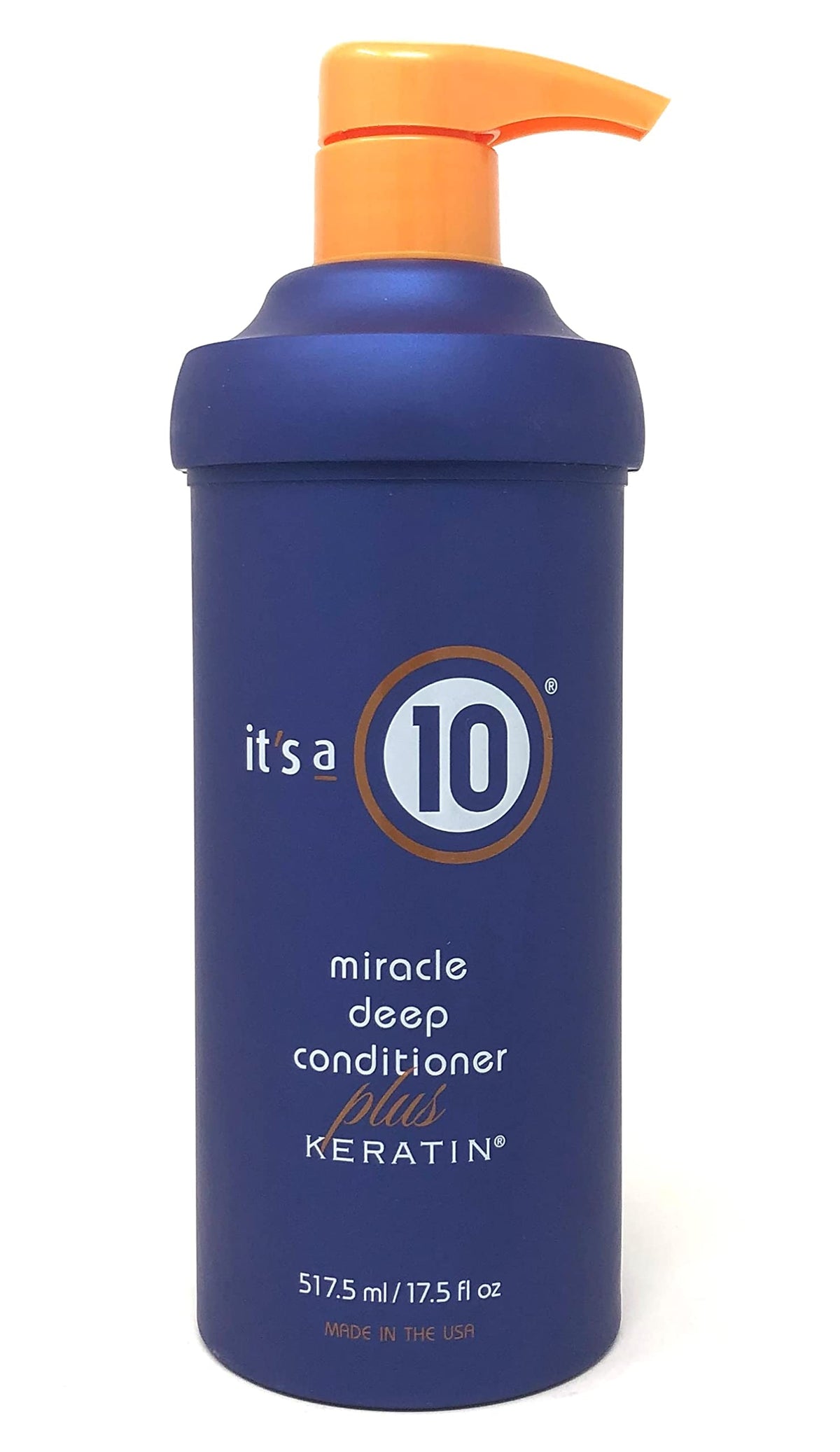 It's a 10 bottle front view showing label and size for lasting salon results