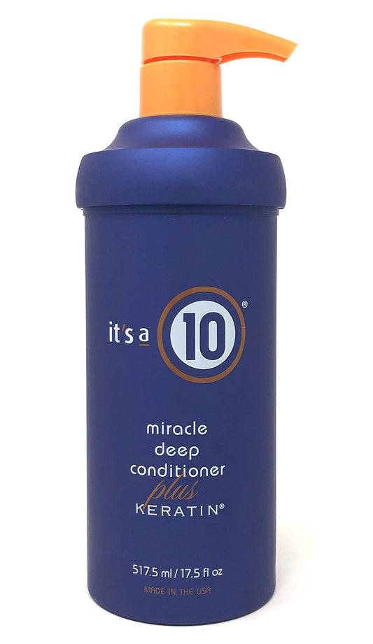 It's a 10 bottle front view showing label and size for lasting salon results