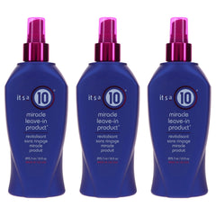 It's a 10 front bottle showing label and pack of three for quick identification and benefit