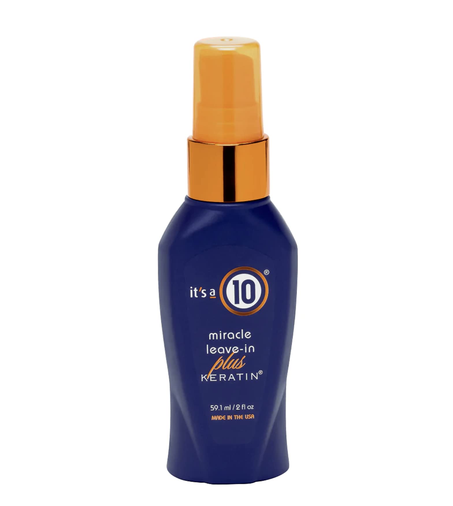 It's a 10 front packaging 2oz showing compact bottle and brand clarity