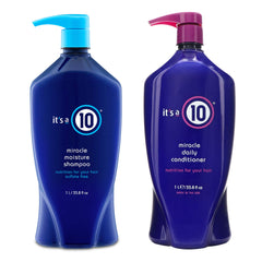 It's A 10 duo front packaging showing both 33.8 oz bottles for easy identification
