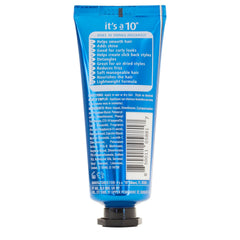 It's a 10 Haircare close-up of Potion Miracle Styling Potion texture illustrating lightweight cream and smooth hydration