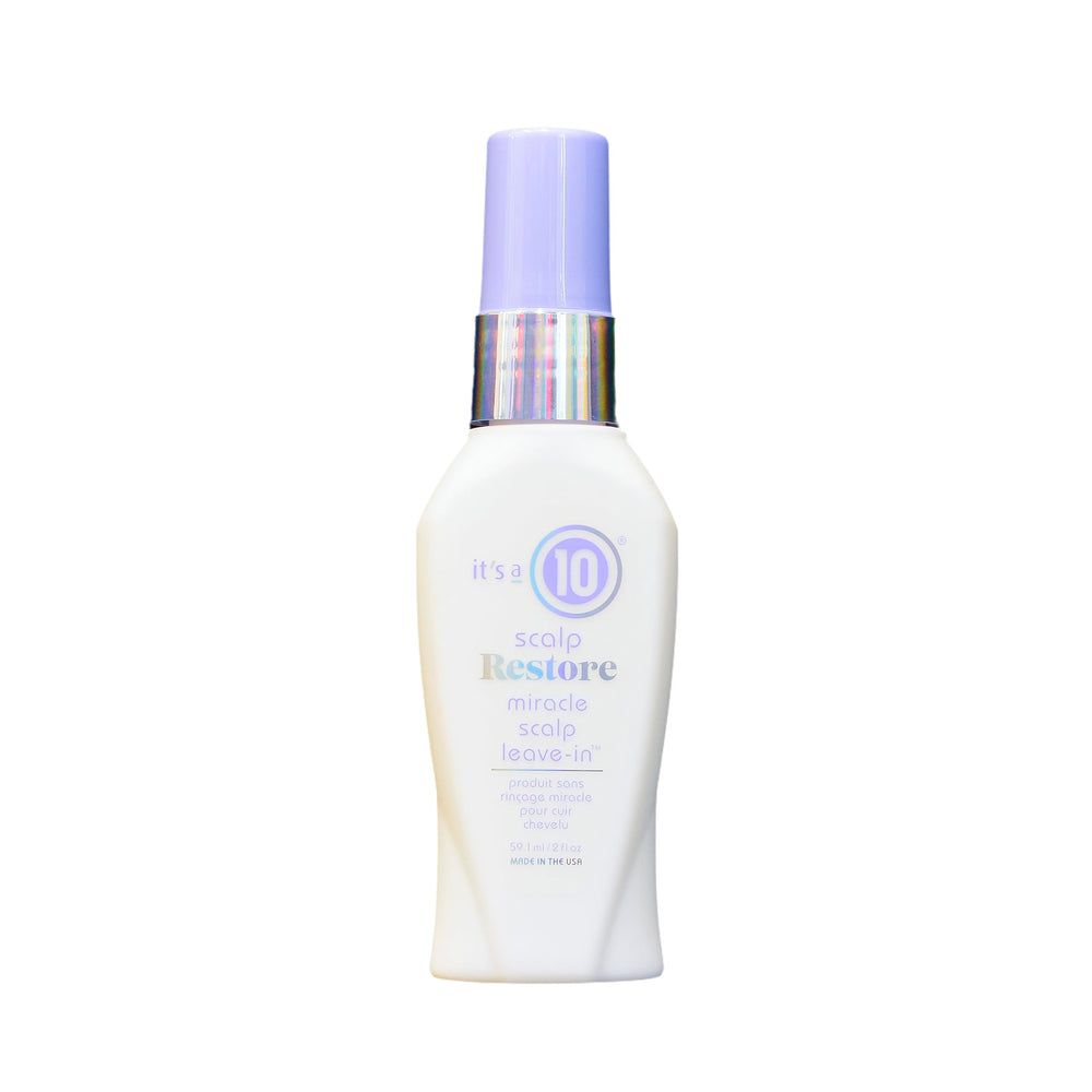 It’s a 10 front bottle view showing compact 2 oz design and travel-ready convenience