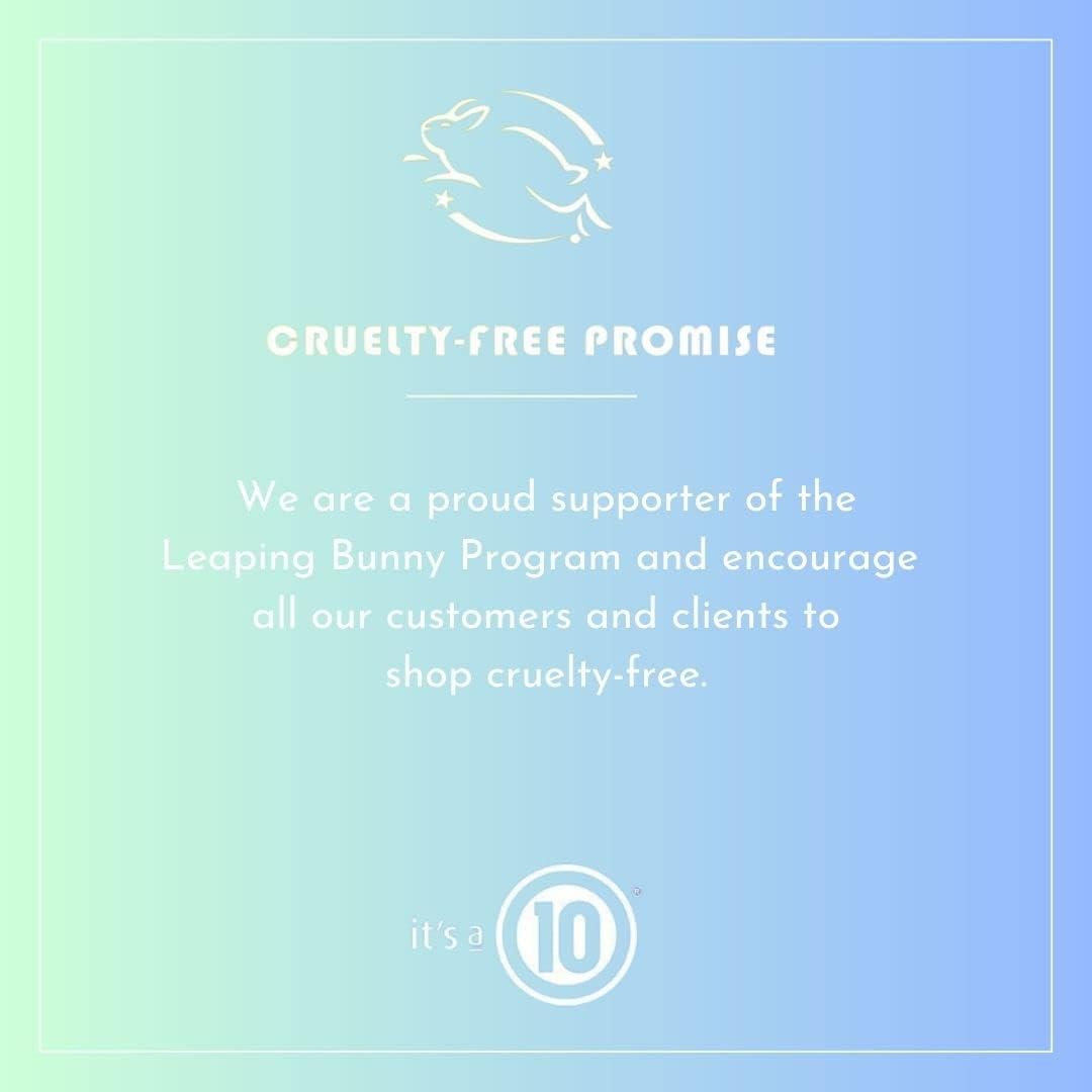 It’s a 10 texture on hand illustrating lightweight, non-greasy absorption benefit